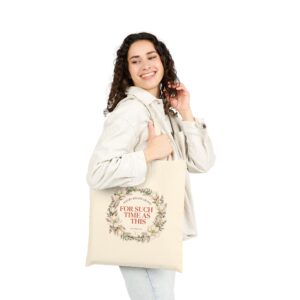 Godly Girl Summer Tote Bag — Religious Beach Canvas Tote